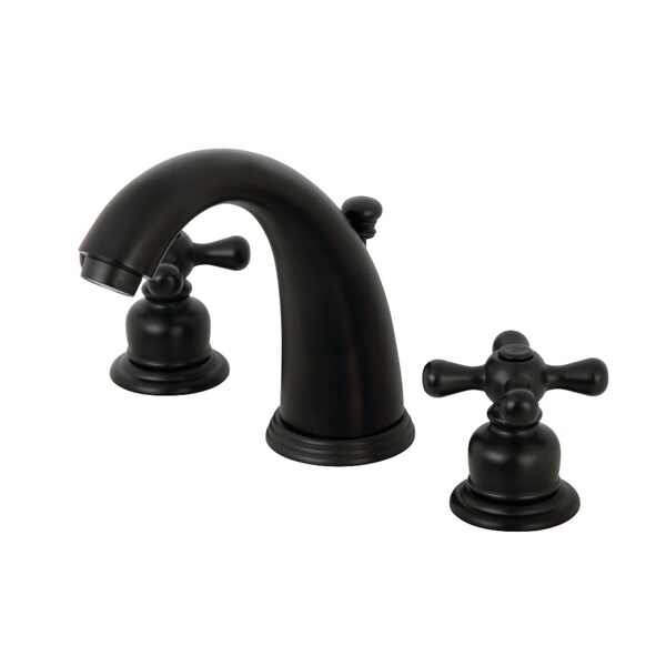 KB980AX Victorian 2-Handle 8" Widespread Bathroom Faucet, Matte Black